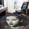 1pc Taylor Swifit Carpet, Round Non-Slip Durable Large Size Office Carpet, Suitable for Office yy250908022