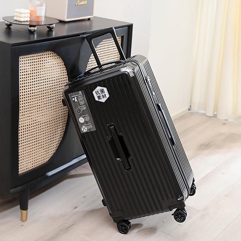 OEING Large Capacity 5-Wheel Spinner Suitcase 22 inch
