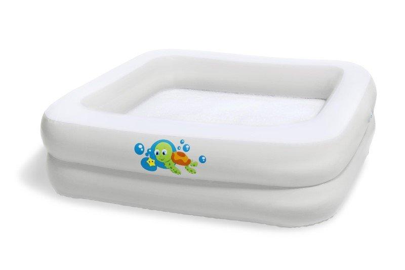 Opblaasbare badkuip 86x86x25 cm zachte bodem Bestway 51116
