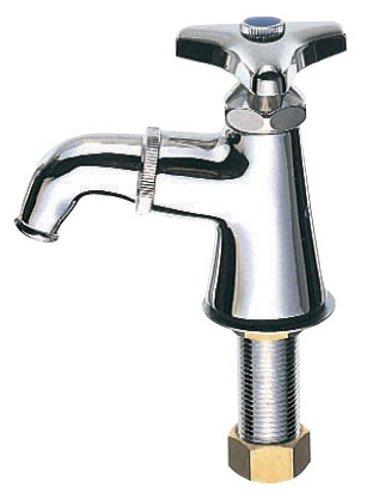 

SANEI Y52J-13 Universal Home Faucet for Bathrooms, Rotating Spout, Nominal Size 13