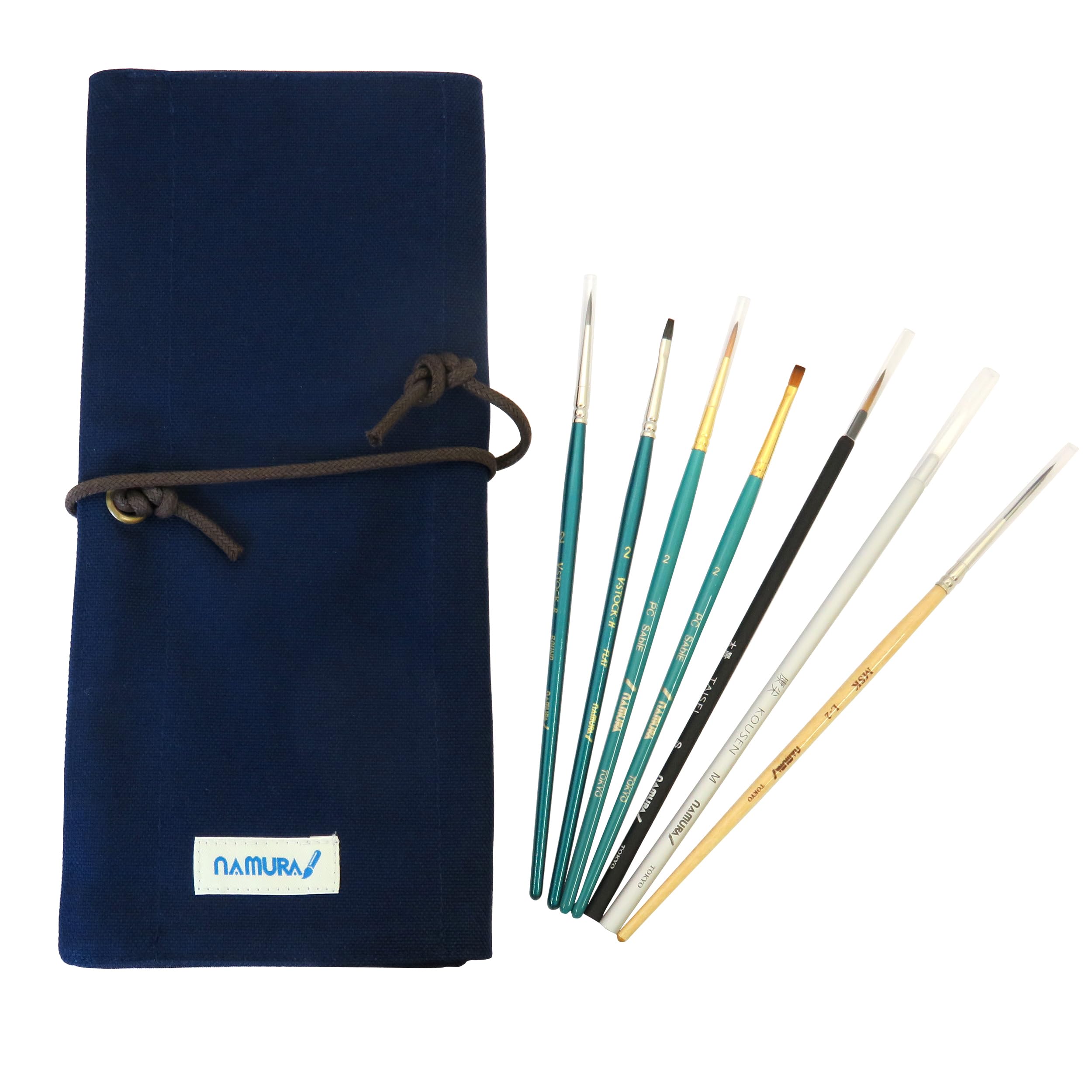 

Namurataiseidou Design Brush 5 тщательно отобранный подарочный набор синий