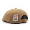 New solid color beret men's and women's fashion forward hat cotton cap summer visor