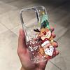 Cute Cartoon Christmas Phone Case for Samsung Galaxy S25 S24 S23 S22 S21 S20 Note20 Note10 FE Ultra Plus 4G 5G Clear Back Cover