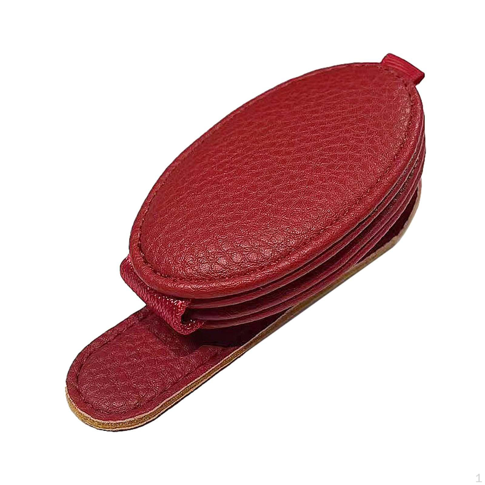 

Car Glasses Clip Automotive Interior Sunglasses Holder for Sun Visor червоний