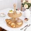 Cupcake Stand Display 2 Tier Two Tiered Trays Dessert Stands for Wedding