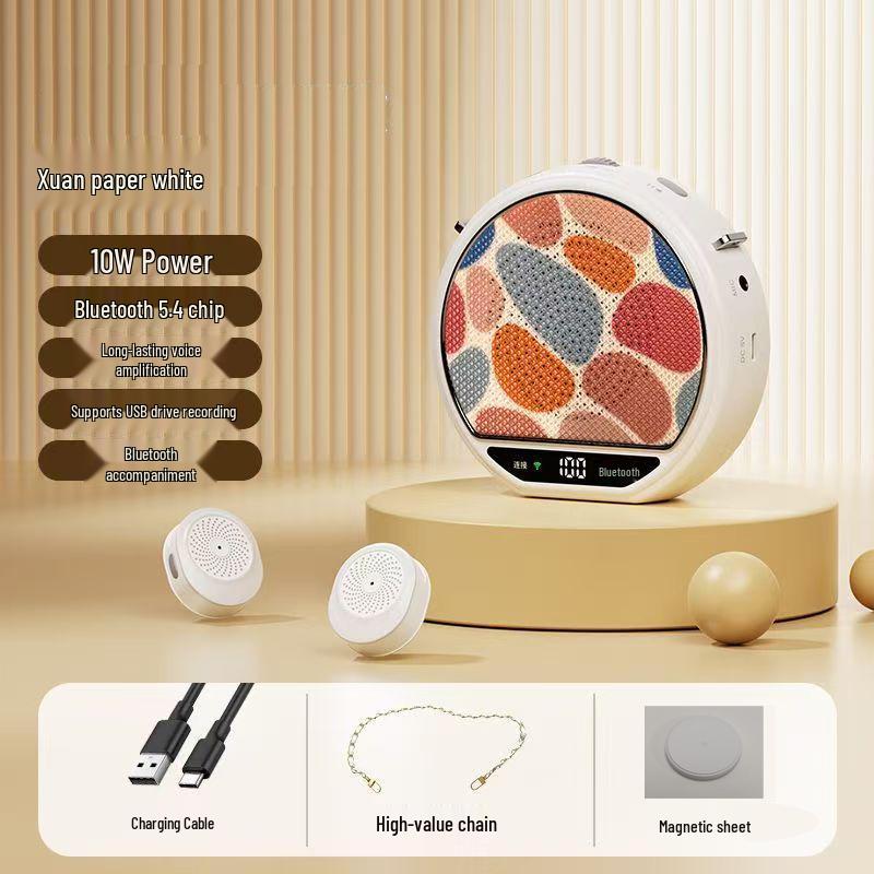 Precision Wireless Lapel Microphone & Speaker for Tour Guides and Teachers