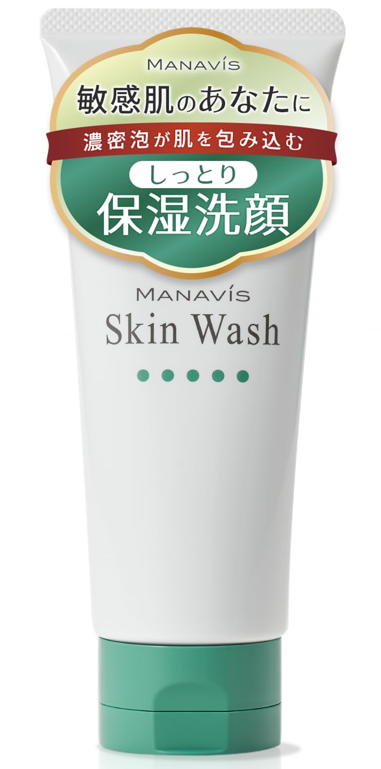 

Manabis Очищающее средство для лица для чувствительной кожи Умывание для кожи 155 г Отдельный продукт Густая пена Очищающее средство для лица Увлажняющее для сухой кожи Уход за кожей Слабокислотное Аминокислотное