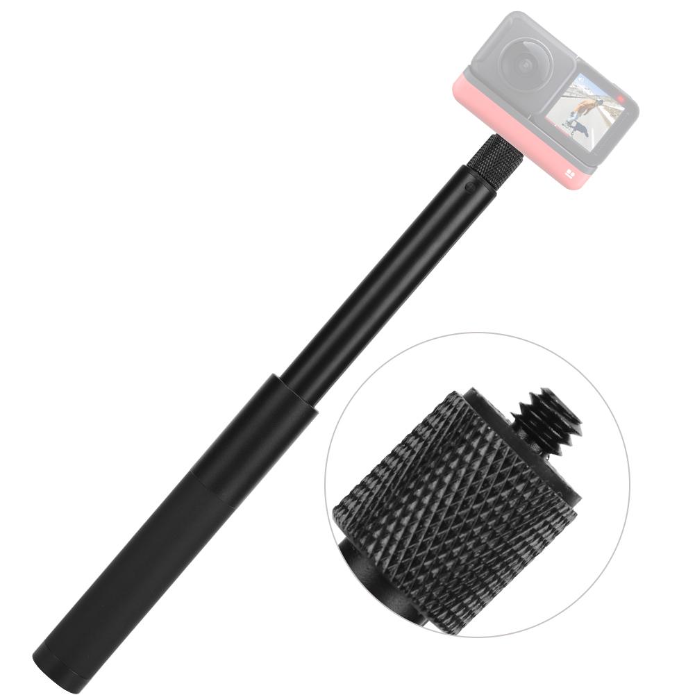 70cm Aluminum Alloy Telescopic Selfie Stick for Insta 360 One R Sports Motion Camera