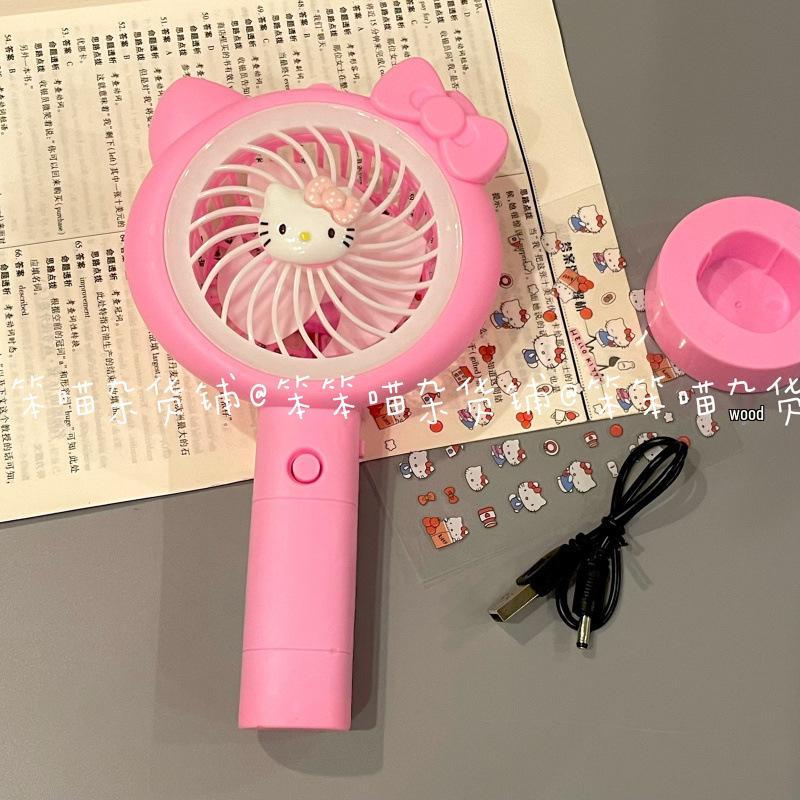 Rechargeable Portable Cartoon Cat Mini Fan