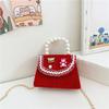 Princess Lovely Style Red Bag For Girls With Cartoon Design Perfect For New Year Gifts And Everyday Adventures