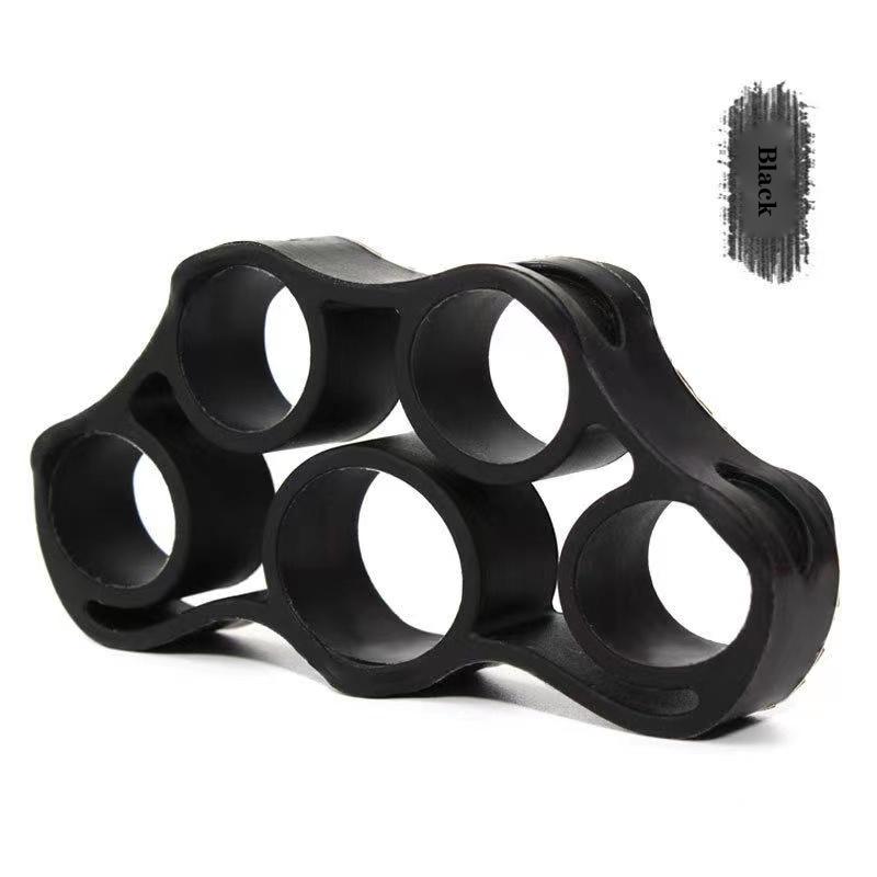 Silikon Greifer Finger Handgriffe Übung Extender Rehabilitations-Trainingsgerät Übung Finger Verstärker Widerstandsband