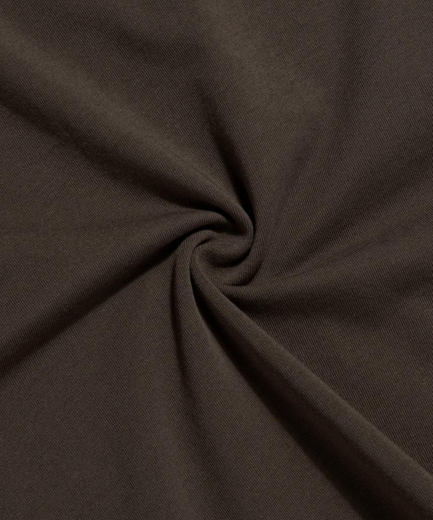 Ledeutoneido 9.5Oz Cotton Basic Tee Mocha Brown