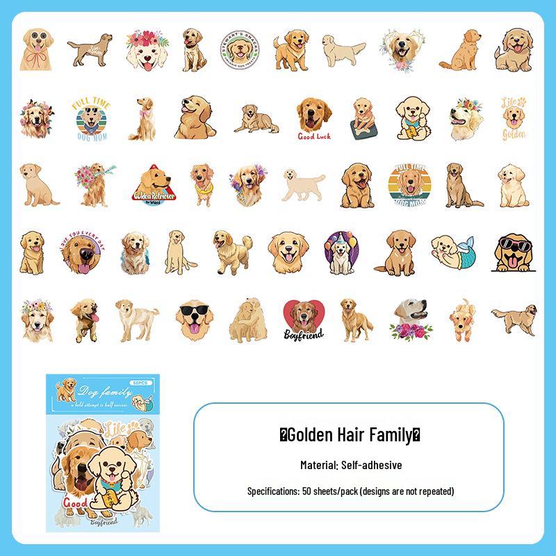 50 Cartoon Stickers: INS Style Cute Diary & Journal Decorations for Kids