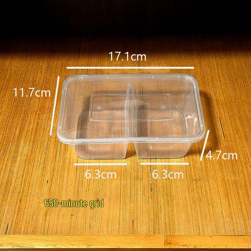 

Handun Disposable Plastic Takeaway Meal Boxes