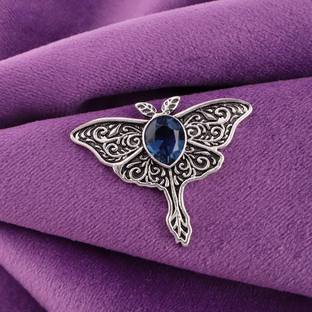 London Blue Topas Anhänger, 925 Sterling Silber Edelstein Schmuck, handgefertigter Anhänger, Für Thanksgiving