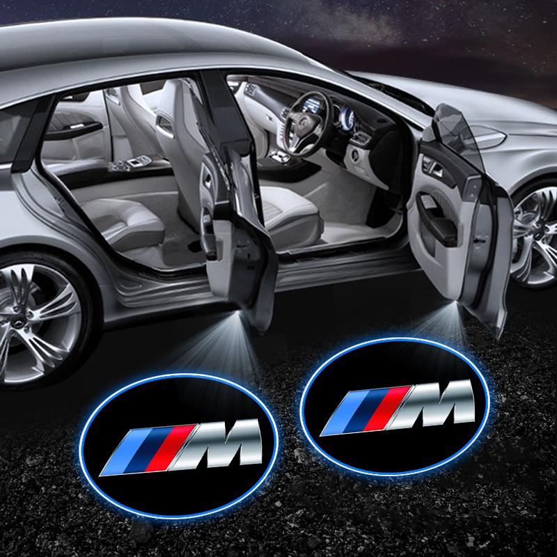 Car Door Projector Lamps LED Welcome Light Emblem Car Accessories for BMW X1 X3 X5 M3 M5 M6 E34 E39 E36 E60 E90 E46 F30 F10