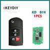 1pcs KEYDIY KD B14 Remote Key 2/3/4buttons Car Remote Key for Mazda Style Car Key for KD-X2 KD900 KD Mini Key Programmer