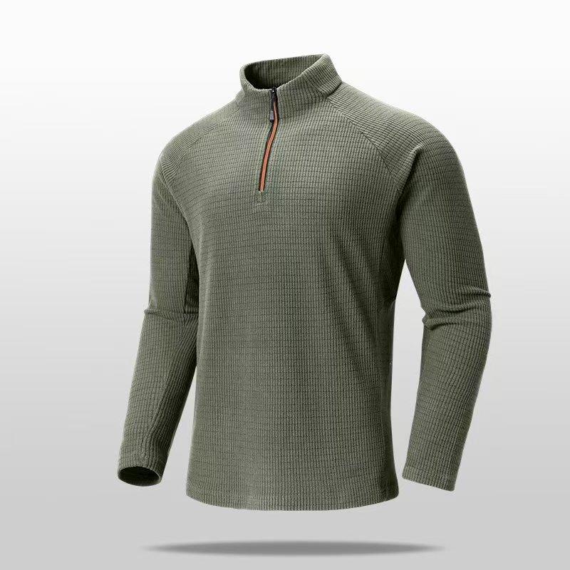 Herbst- und Winter-Kapuzenpullover, Lässiger vielseitiger Herren-Kapuzenpullover mit langen Ärmeln und Rundhalsausschnitt, Herren-Oberteil