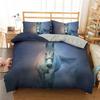 Animal Horse Bedding Set Single Double King Size 2/3 Pieces Lightweight All Year Multicoloured Duvet Cover Set Teenager Boy Girl
