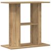vidaXL Aquariumständer Artisan-Eiche 60x30x60 cm Holzwerkstoff