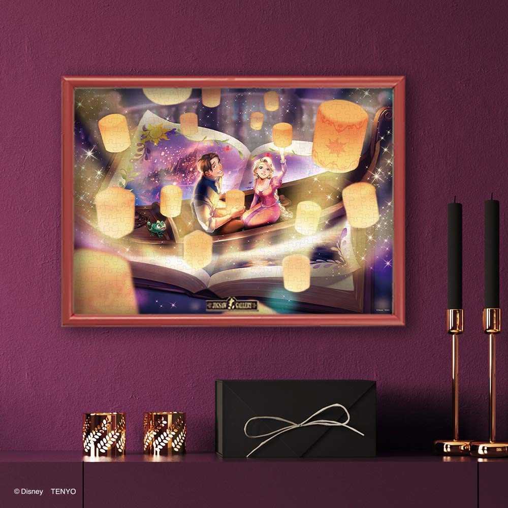 500-piece Jigsaw Puzzle Disney's Tale of the Shining Miracle (Tangled) (35 X 49 Cm)