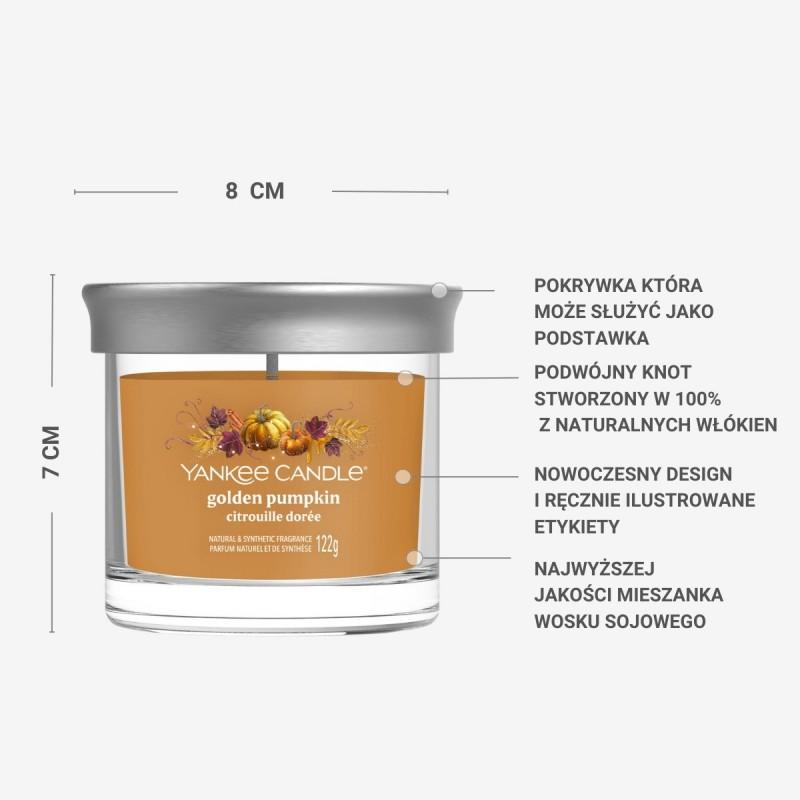 Yankee Candle Świeca Golden Pumpkin 122G