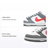 Dunk Low Next Nature GS Smoke Grey Light Crimson Sneakers Dziecięce Białe FB8038-001