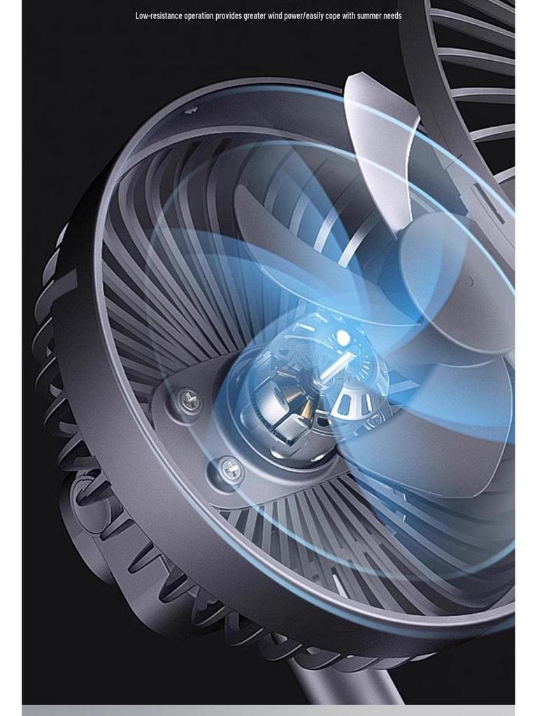 High-Power Portable Industrial Lithium Electric Fan for Home and Car
