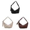 Pu Duffle Bag With Wrinkled Design For Casual Streetwear Fashion