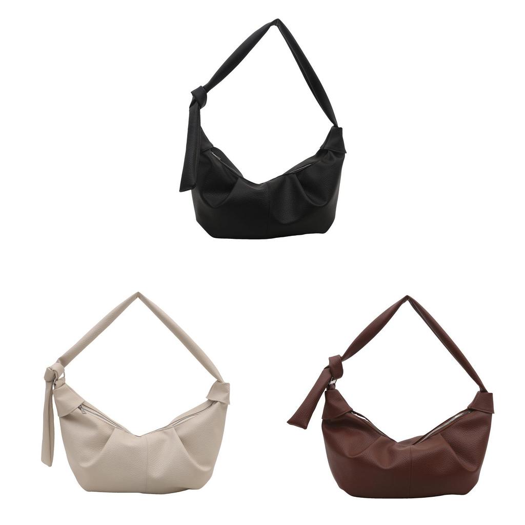 Pu Duffle Bag With Wrinkled Design For Casual Streetwear Fashion