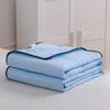 Comforter Washable Summer Quilt Fiber Summer Cooling Air Conditioning Blanket Skin Friendly Washed Quilt Thin Wadding Blanket