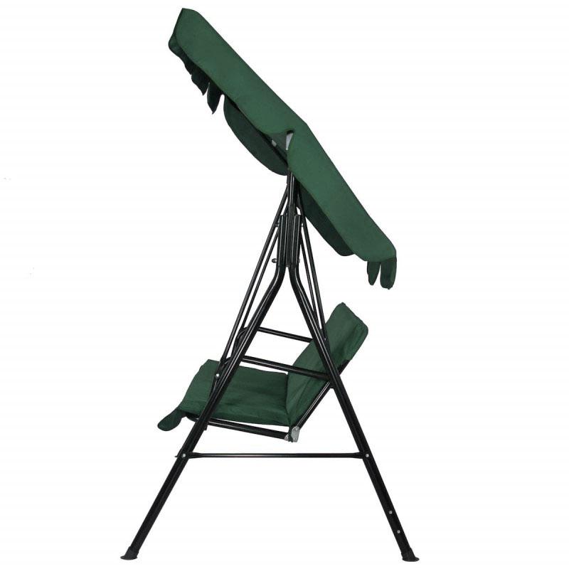 3-sitzige Gartenschaukel, grün