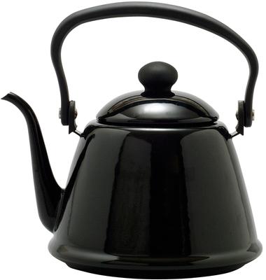 Noda Horo Drip Kettle II Enamel 2L IH Compatible Black Made In Japan DK-200BK