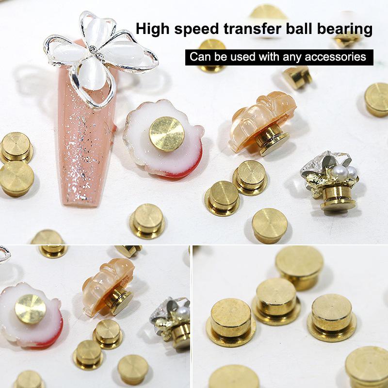 5 Stück Drehlager 11 Größen Maniküre Drehendes Schmuckzubehör Cartoon Universal Drehlager Drehbarer Transferkugel