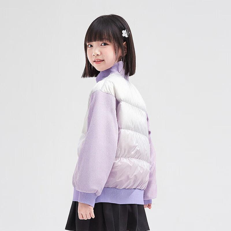 Deesha Girls Stand Collar Gradient Duck Down Jacket 130