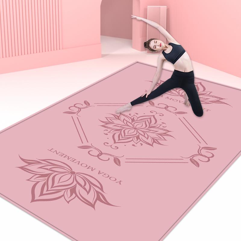 Indoor Fitness Mats: Sound Insulation & Shock Absorption for Gym, Aerobics, Yoga, & Rope Skipping