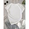 European Size Elegant Women'S Shirt, Christmas, Ladies' Graphic T-Shirt - Short Sleeves, Round Neck, Featuring Leopard And Zebra Print Letter Designs