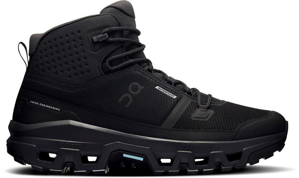 Обувь для треккинга On Cloudrock Mid Waterproof M schwarz