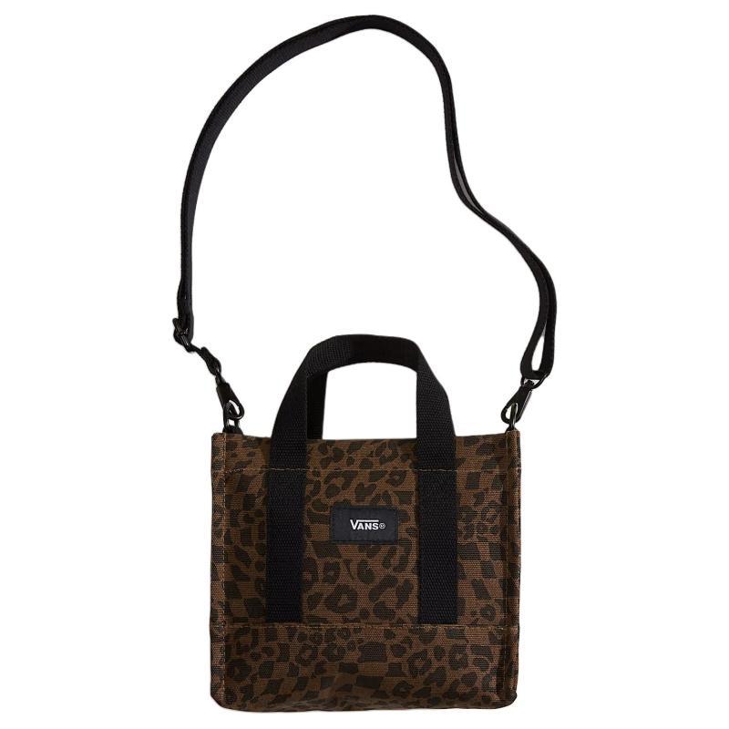 Vans Cotton Shoulder Bag, Tote, Handbag Regular Unisex Brown Vans VN000HRW7UG