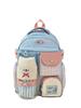 Nylon School Backpack For Girls With Waterproof Design And Letter Pattern For School And Travel