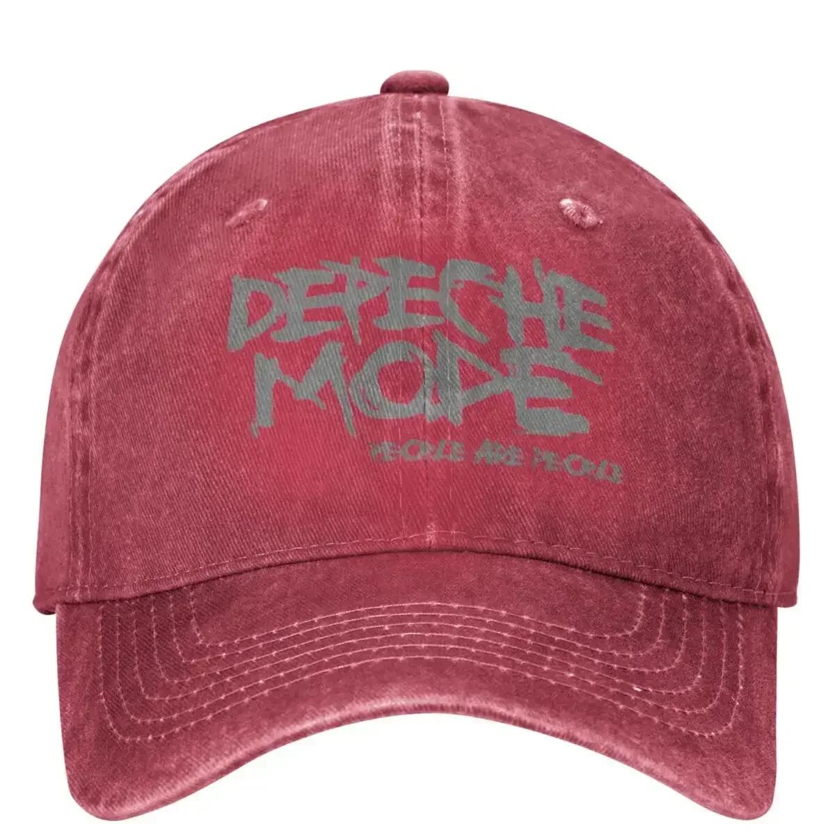Мужчины Женщины Музыкант Depeche Modes Live Tour Воспоминания 2024 Мир Бейсболка Модная Потертая Хлопковая Кепка Snapback One Size