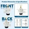 Cross-Border Hot Seller: Water Valve Kit for RVs - Toilet Valve Upgrade & Repair.