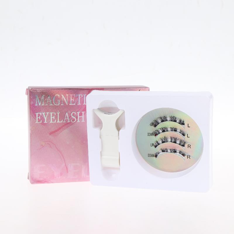 Professionelles Magnetisches Wimpern-Kit 3D-Wimpern Mit Applikator Langes Dichtes Wimpernset Für Abendgarderobe