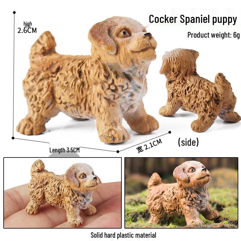 Cross-Border Jack Russell Terrier Puppy Cognitive Simulation Model - Children s Ornamental Pet and Birthday Gift