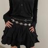 Waist Chain Women'S Matching Skirt High-End Ethnic Style Belt Metal Waist Chain Accessories Tide
