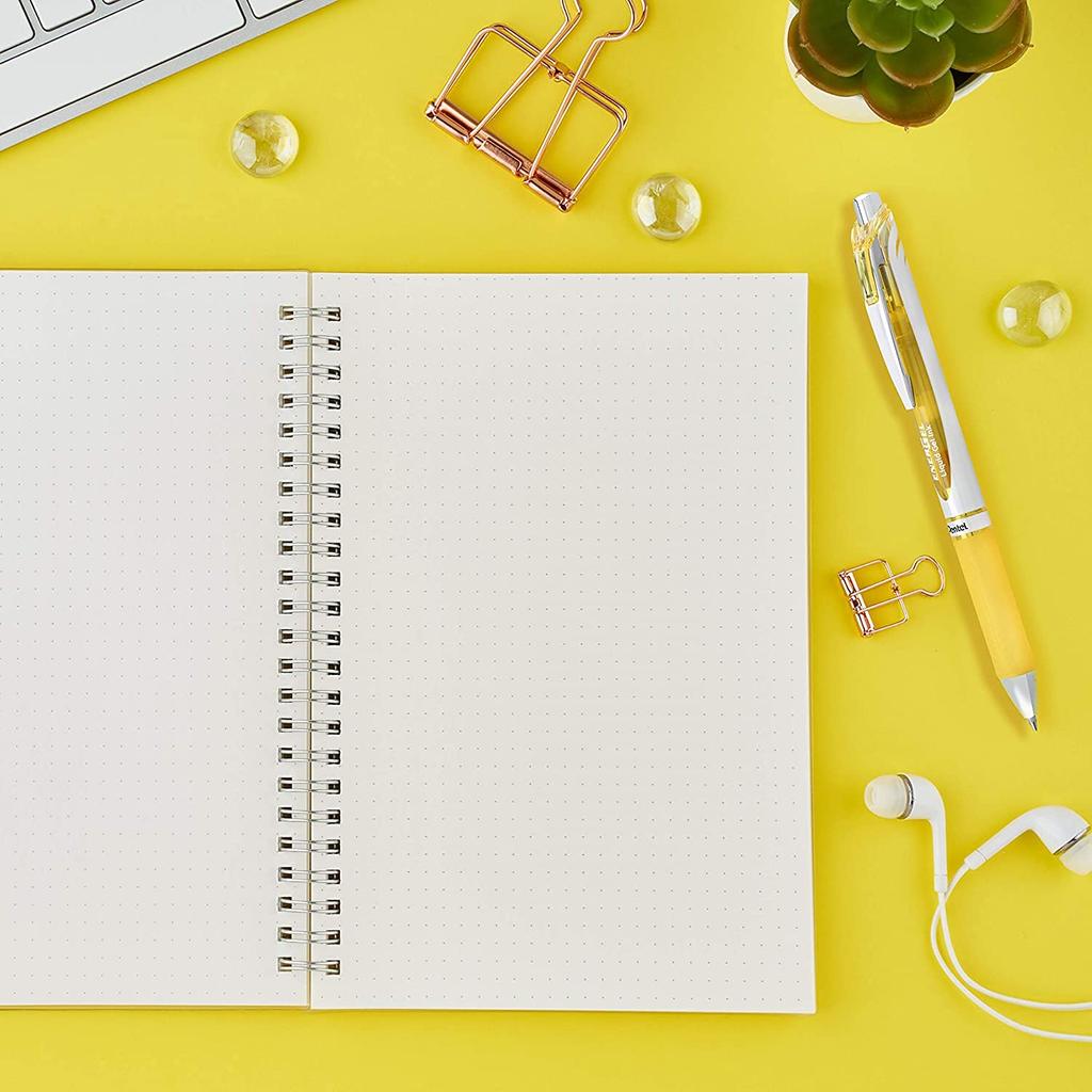 PENTEL Ballpoint Pen Gel Ink Energel Knock Type Limited Silver Shaft 20 Colors 0.7mm BL77-20