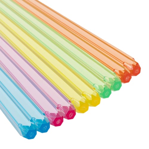 Aoba Genomskinliga Ätpinnar (5 delar) Ljus 593256