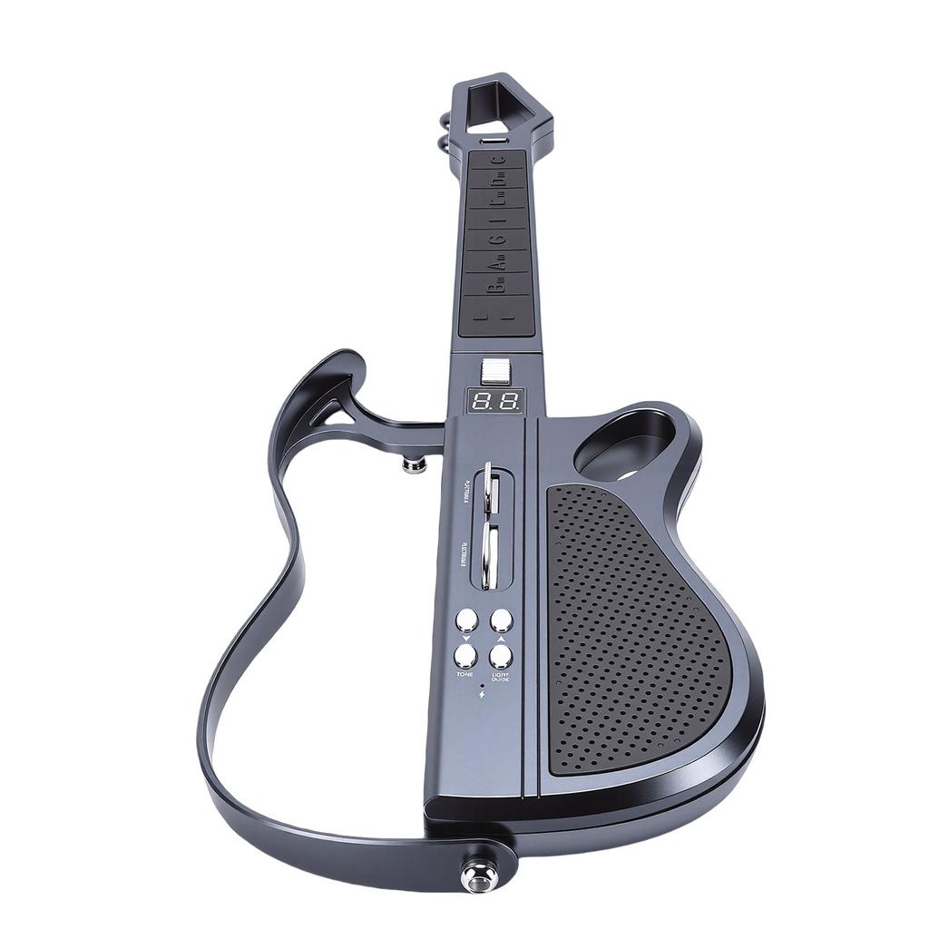 Kids Music Electric Guitar Stringless Smart Guitar Toy Musical Instrument Rechargble with LED Lights for Boys Girls 3 Yrs Old