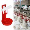 10 Sets High Quality Plastic Automatic Poultry Drinker Durable Chicken Water Feeder  Bird