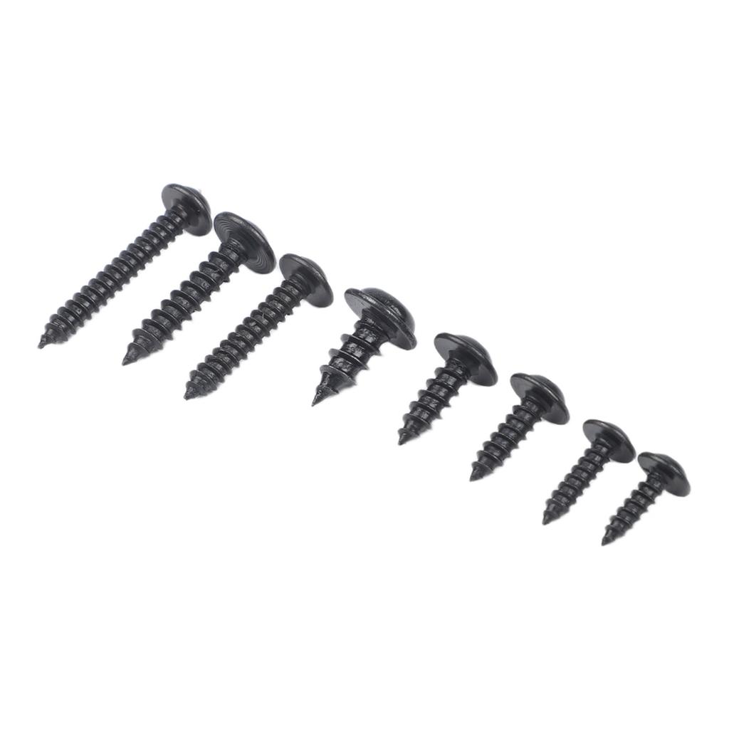Industrial Standard Self Tapping Screws Self Tapping Screws Round Head Screws Black Zinc Plated Self-tapping Screws